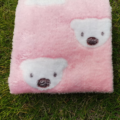 Thick Warm Coral Fleece Cat Kennel Blanket